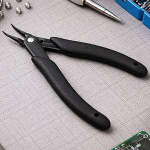 Bent Chain Nose Pliers Jewelry Making <b>Tool</b> <b>Precision</b> Tip for Wire Work DIY Craft Supplies - Product Image 4