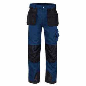 Pantalon de travail haute visibilité RICSA INTERNATIONAL pour homme, certifié CE, en polyester, avec bandes réfléchissantes, poches porte-outils et détection des aiguilles - Product Image 4