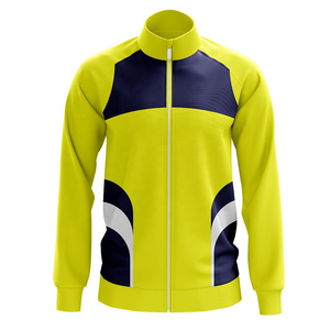 2026 Unisex Custom Winter Soccer Training Printed 100% Polyester Jacket <b>Football</b> Uniform OEM Service for Adults Men's Jacket - Product Image 3