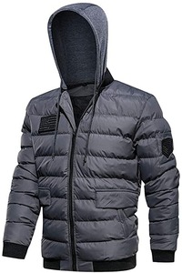 Blouson bomber homme fin, respirant, écologique, coupe-vent, avec option logo frontal, idéal pour le printemps et le froid - Product Image 1