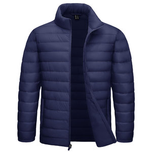 Veste matelassée en nylon 350 GSM pour homme, chaude pour l'hiver, taille personnalisée, faible MOQ, prix direct usine, expédition mondiale, OEM ODM - Product Image 6