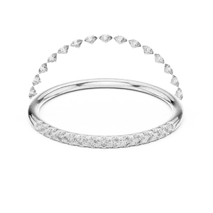Bague délicate et fine en or massif 10K 14K 18K avec 15 diamants de laboratoire taille U, unisexe, pour le quotidien, empilable, bijoux fins IGI - Product Image 2