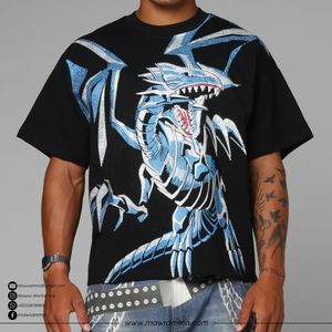 Camiseta Extra Grande con Logotipo Impreso en DTF Personalizado, 100% Algodón, Grueso, Ecológico, Transpirable, Venta al Por Mayor, Unisex, Moda de Verano, OEM - Product Image 3