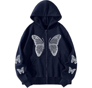 Sudadera con Capucha Unisex Clásica de Corte Regular 2026, 100% Algodón, Forro Polar Estampado de Invierno, 300g, Transpirable, con Bolsillo, Secado Rápido, Impresión Personalizada - Product Image 2