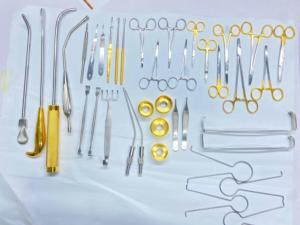 Ensemble de 42 instruments de chirurgie mammaire, kit de mammoplastie, instruments de chirurgie plastique, acier inoxydable allemand, augmentation mammaire - Product Image 1