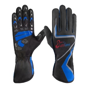 Custom Kart Racing <b>Gloves</b> Non-Slip Breathable Polyester Full Finger Windproof Outdoor Sports <b>Touch</b> Screen <b>Gloves</b> - Product Image 4