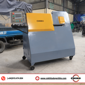 Máquina dobladora de Motor servo de acero inoxidable automático CNC de alto rendimiento, procesamiento de barras de refuerzo de estribo de alambre de 6-10mm, PLC 2.6KW - Product Image 5