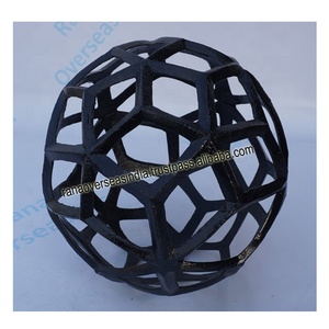 โลหะตกแต่งเรขาคณิตทรงกลมชุด 3 ชิ้นสําหรับห้องนั่งเล่นห้องนอนโต๊ะสํานักงานตกแต่ง - Product Image 4