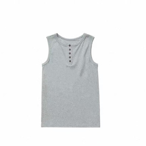 Summer Breathable Women Spandex/Polyester Tank Top Solid Color Lightweight Sleeveless Quick Dry Eco-Friendly High Quality - Product Image 3
