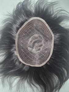 Perruque de prothèse capillaire Taz Hair BD de haute qualité, en cheveux indiens vierges Remy, avec dentelle complète, styles ondulations naturelles et ondulations aquatiques - Product Image 3