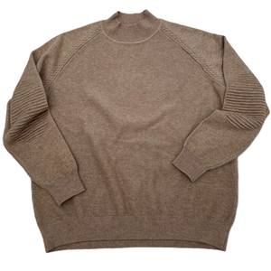 Venta caliente de alta calidad Wilford mujer Casual tejido cuello redondo suéter manga larga otoño avellana Nylon/Acrílico - Product Image 1