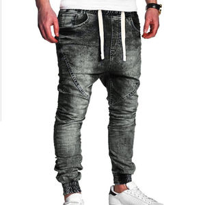 Jeans Jogger en Denim Coloré Personnalisé pour Hommes – Prix Usine en Gros, Faible MOQ, Marque Privée, Respirant, Imperméable, en Coton Denim - Product Image 3