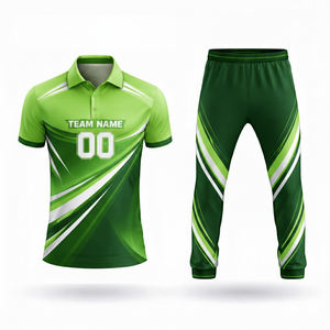 ชุดยูนิฟอร์มคริกเก็ตฤดูร้อนไซส์ใหญ่ พิมพ์ลายดิจิทัลดีไซน์ใหม่ สำหรับชุดทีมที่ปรับแต่งได้ - Product Image 2