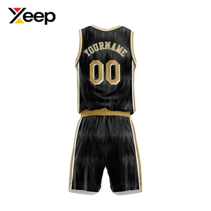 Uniforme de Baloncesto Personalizado para Hombre XEEP XC-BU-67 de Alta Calidad, Alto Rendimiento, Ligero, Transpirable y con Transferencia de Calor - Product Image 3