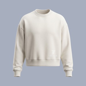 Sweat-shirt pour homme à manches longues en tricot, service OEM, respirant, coupe ajustée, sportif, avec poche, couleurs unies, broderie personnalisée - Product Image 2