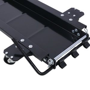Nuovo modello da 1250 libbre. Carrello per Moto in Acciaio, Modello Widow Cruiser, Finitura Nera, Condizioni Nuove - Product Image 5