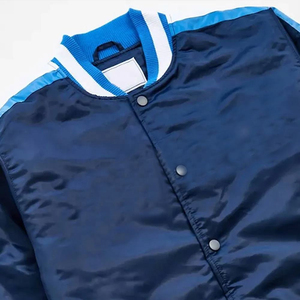 Produits phares en promotion : Blouson bomber en satin personnalisé et élégant pour hommes et femmes - Product Image 3