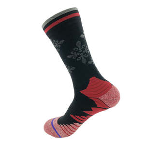 Men's Custom Basketball Sports <b>Socks</b> and Adult Sports Compression Half-terry Cushioned <b>Breathable</b> <b>Socks</b> - Product Image 3