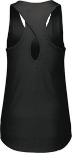เสื้อกล้ามทรง Racerback น้ำหนัก 180 กรัม ขายส่ง สีพื้น ผ้าผสมสามส่วน คอตตอน โพลีเอสเตอร์ เรยอน ระบายอากาศได้ดี สำหรับผู้หญิง - Product Image 4