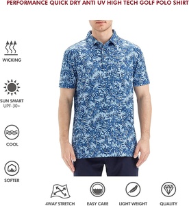 Vente en gros de polos de golf d'été pour hommes, coupe ample, revers à boutons, manches courtes, t-shirts imprimés, chemisier en tricot - Product Image 5