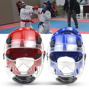 Casco de Entrenamiento de Taekwondo Profesional Personalizado, de Espuma Sumergida en PU, Transpirable, con Cierre a Presión para Adultos - Product Image 4