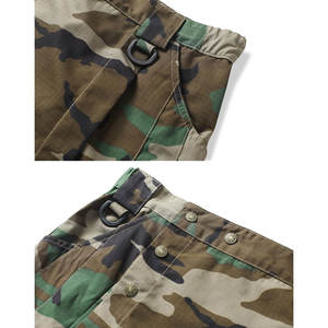 Kilt écossais hybride plissé tactique pour homme, camouflage, style irlandais des Highlands - Product Image 3