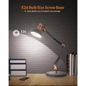 Lampe de table décorative en laiton martelé avec abat-jour en coton, éclairage d'intérieur haut de gamme - Product Image 6