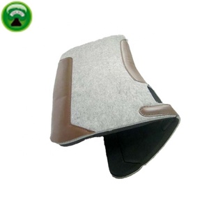 Sillín de fieltro de PU para caballo, almohadilla gris de alta calidad - Product Image 2