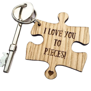 Hot Selling Royal Artisans Customized Eco-Friendly Light <b>Wooden</b> Keychain Personalized <b>Blank</b> Design Custom Logo Natural Color - Product Image 4