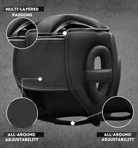 Protège-tête de boxe intégral pour l'été et l'hiver - Product Image 3