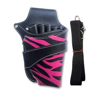 <b>Hairdresser</b> Waist <b>Bag</b> Shear Holder PU Leather Barber Scissors Holster Pouch Tool <b>Bag</b> Salon Scissors <b>Kit</b> <b>bag</b> by Life Care Instr. - Product Image 3