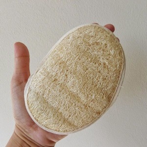 BEST PRICE 100% <b>NATURAL</b> RAW LOOFAH <b>SPONGE</b> BRUSH for BODY EXFOLIATING VIETNAM VIETDELTA Whole Sales - Product Image 2