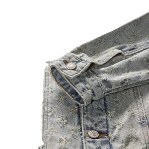 Chaqueta Vaquera Unisex Moderna de Talla Grande que Ofrece un Ajuste Relajado, Comodidad y un Estilo Urbano, Perfecta para Combinar en Capas, Informal, Primavera 2026 - Product Image 4