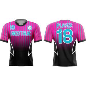 Camisetas de Fútbol con Diseño Personalizado, Camisetas de Fútbol por Sublimación, Ropa Deportiva de Secado Rápido, Proveedor de Fabricación de Ropa Deportiva, Camiseta de Fútbol para Hombre - Product Image 4