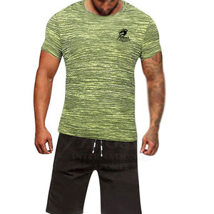 Comfortable <b>Men</b> Matching <b>Set</b> Premium Fabric Two Piece Summer Outfit With Casual <b>Top</b> <b>And</b> <b>Shorts</b> For Leisure Travel Outdoor - Product Image 4