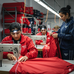 Chaqueta Cortavientos Reflectante de 3m y Pantalones de Nailon Rexfit Sports Best Edition OEM, Conjuntos Deportivos Cortavientos para Hombre - Product Image 2