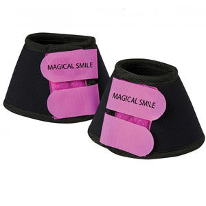 รองเท้าบูทนีโอพรีนสำหรับม้า เหมาะสำหรับใช้ในชีวิตประจำวันและดูแลรักษาง่าย ป้องกันการบาดเจ็บที่ขา ใช้งานง่ายด้วยการปิดแบบเทปสัมผัส - Product Image 3