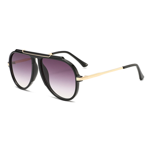 RTS New Trends Fashionable Large Metal UV Protection Sunglasses 2026 for Men and Women Outdoor Activities - Product Image 5