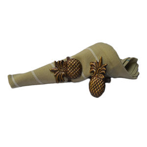 Porte-serviettes en aluminium de qualité supérieure avec design en forme d'ananas et finition multicolore - Product Image 6