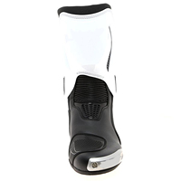Bottes de moto Drain Sports DS-MCB-1905 d'hiver brodées à fermeture éclair, montantes, imperméables, légères, design personnalisé