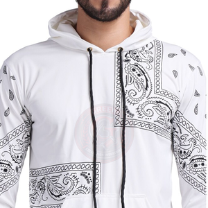 Sudadera con Capucha Unisex Personalizada, Impresión por Sublimación Digital, 100% Algodón, Felpa Transpirable, Sudadera Deportiva Extra Grande para Invierno - Product Image 6