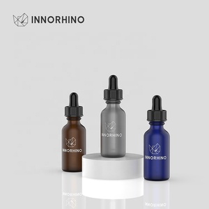 Mờ 100ml Stash Jar thủy tinh nhỏ giọt chai mờ trắng cồn Pipette Nắp thân thiện với môi tinh dầu Huyết thanh innorhino - Product Image 2