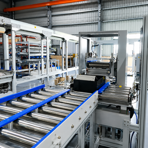 Semi-Automatic Assembly Line Conveyor With Rotary Positioning And Vertical Pallet Lifter For Manufacturing Handling - Product Image 1