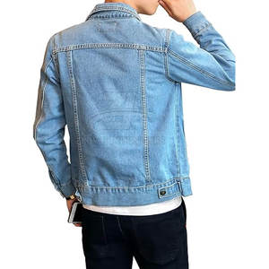 เสื้อแจ็คเก็ตยีนส์ผู้ชายทรงเข้ารูป ผลิตอย่างมืออาชีพ สำหรับใส่ลำลองและกิจกรรมกลางแจ้ง เสื้อแจ็คเก็ตฤดูหนาวสำหรับผู้ชาย - Product Image 2