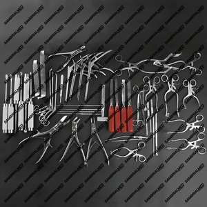 Juego de Laminectomía Espinal de Acero Inoxidable de Grado Quirúrgico, Certificado ISO13485 CE, 45 Piezas, Instrumentos Quirúrgicos Ortopédicos Completos - Product Image 2