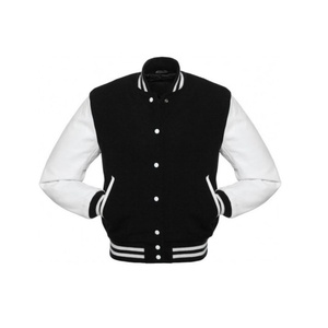 ผู้ผลิตเสื้อแจ็คเก็ตเบสบอลแบบมีโลโก้ตามสั่ง เสื้อแจ็คเก็ต Letterman Varsity แบบกำหนดเอง เสื้อแจ็คเก็ตเบสบอลแบบกำหนดเอง เสื้อแจ็คเก็ต Letterman แบบกำหนดเอง - Product Image 3