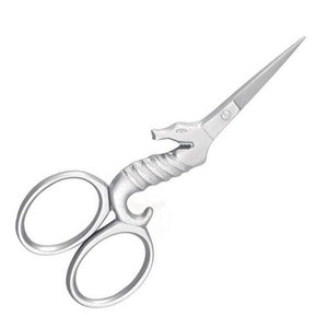 QORVEX INSTRUMENTS Luxurious Adjustable Curved Stainless Steel Sharp <b>Nail</b> Cuticle Scissors for Manicure & Pedicure Beauty Care - Product Image 4
