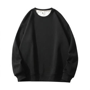 เสื้อฮู้ดดี้ผู้ชายแบบสวมหัว ผ้าฟลีซหนาน้ำหนัก 310 กรัม ทรงสปอร์ต คอกลม ผลิตจากโพลีเอสเตอร์และผ้าฝ้าย ทรงปกติ สีพื้น สำหรับฤดูหนาว ขายส่ง - Product Image 3