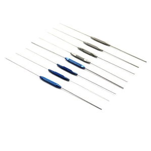 Instrumentos de Microcirugía, Juego de Sondas Lacrimales Oftálmicas de Doble Extremo, 6 Piezas, Acero Inoxidable, Titanio, Reutilizables, Kit Quirúrgico Manual - Product Image 4
