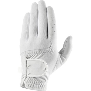 Gants de golf avec emballage de logo personnalisé Paume en cuir souple pour hommes Blanc OEM Couleur Caractéristique Matériau Origine Taille durable - Product Image 1